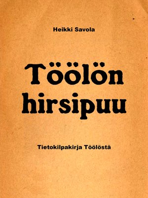 cover image of Töölön hirsipuu